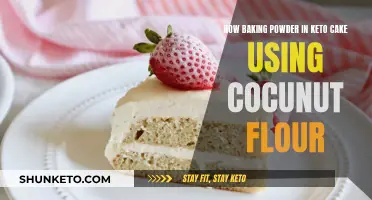 Keto Cake Baking: Coconut Flour, Baking Powder Magic