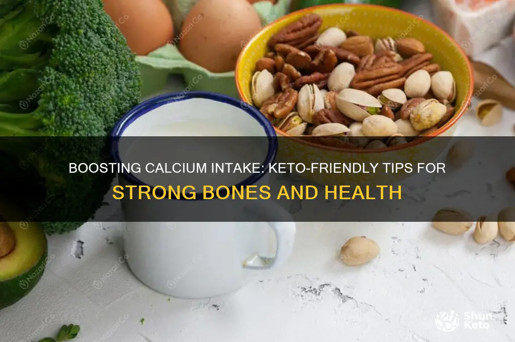 how can i get enough calcium on a keto diet