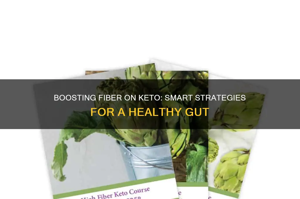 how can i increase my fiber intake on keto