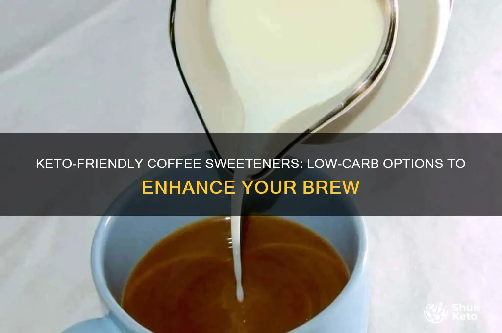 how can i sweeten coffee on keto diet