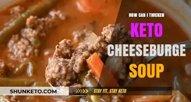Thicken Keto Cheeseburger Soup: Easy Tips for Creamy Perfection