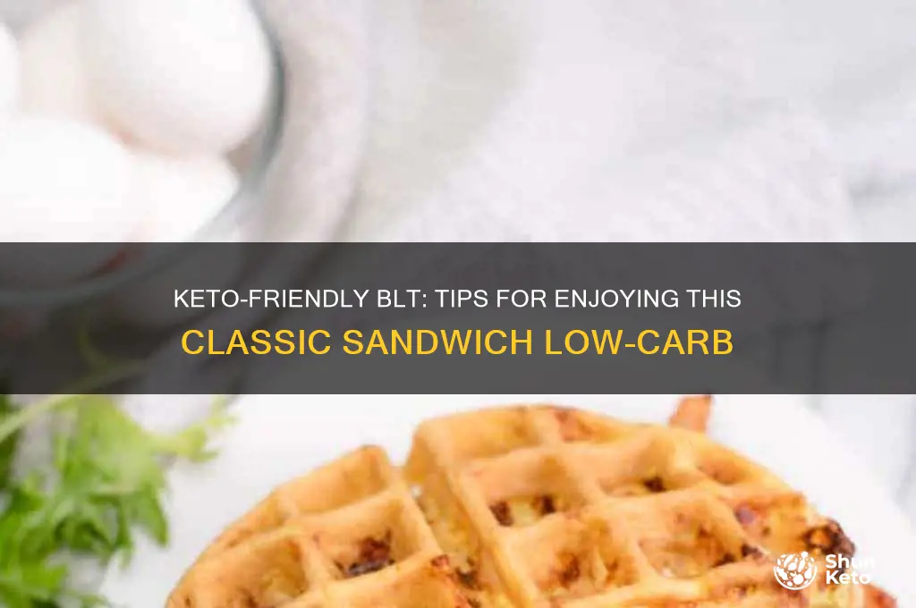 how can someone on a keto diet eat a blt