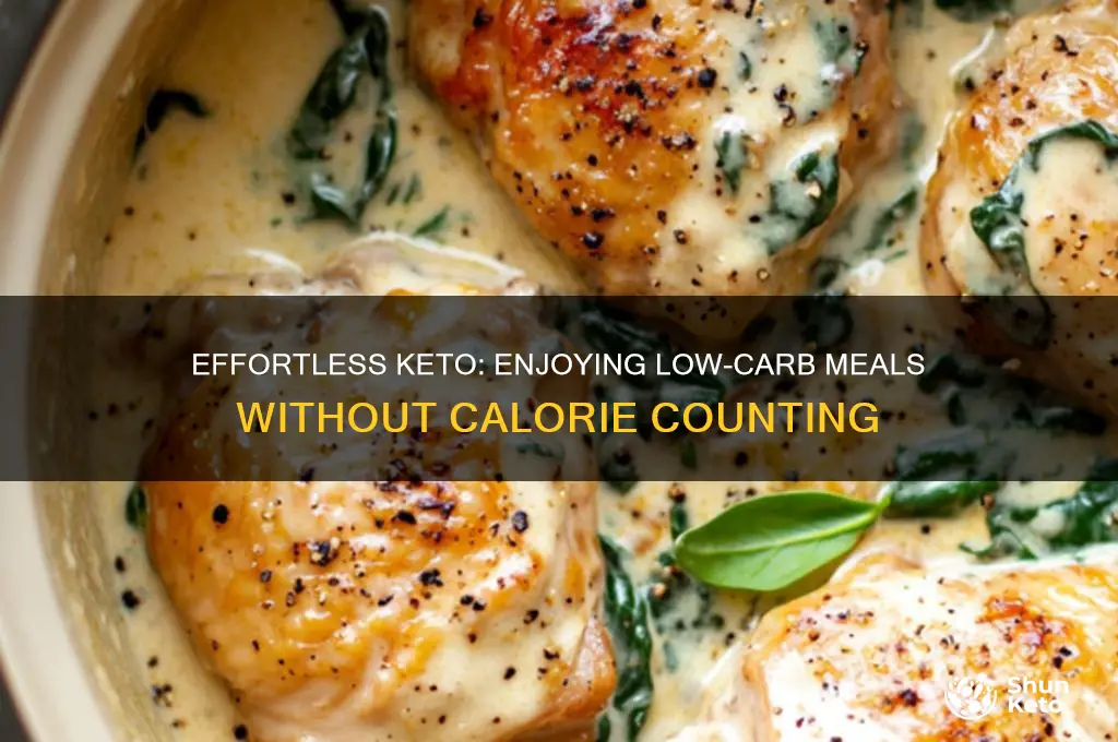 how can you eat keto without counting calories