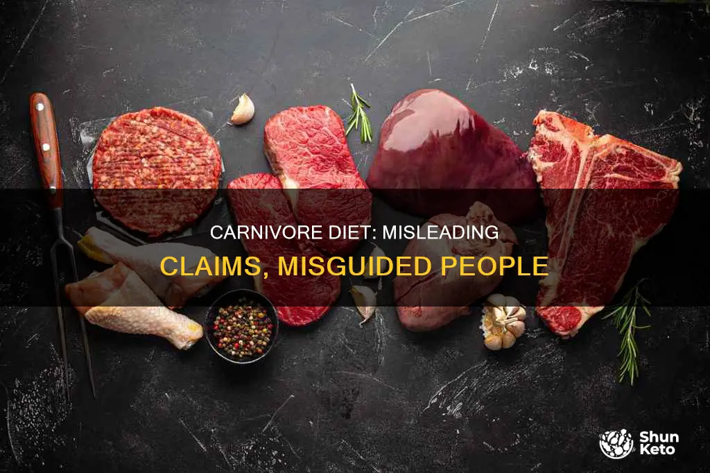 how carnivore diet deceives people anecotal