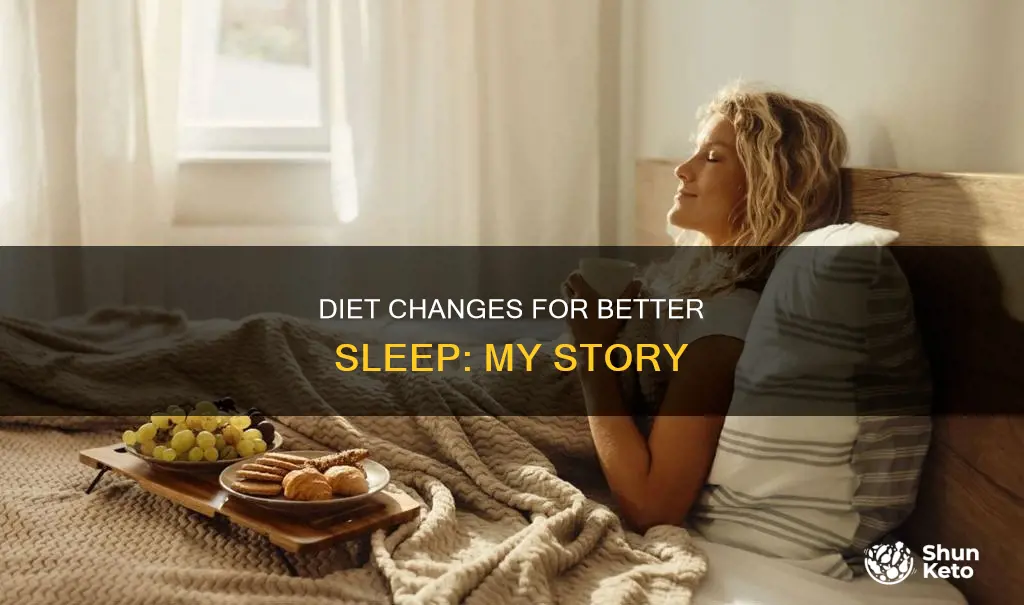 how changing my diet helped me sleep