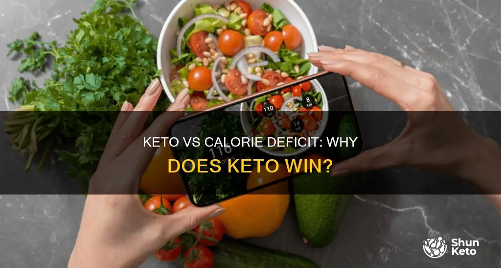 how come keto lose more than calorie deficit