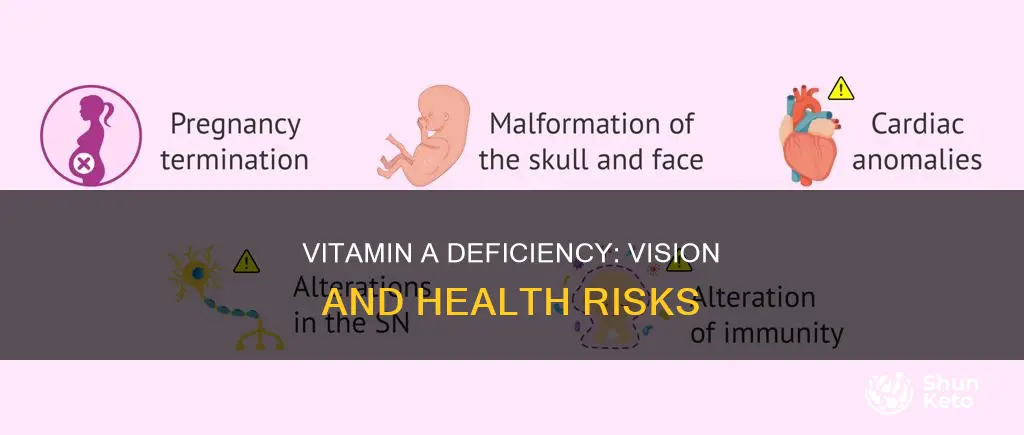 how could a diet deficient in vitamin a effect vision