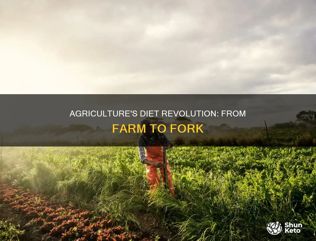 how did agriculture change diet