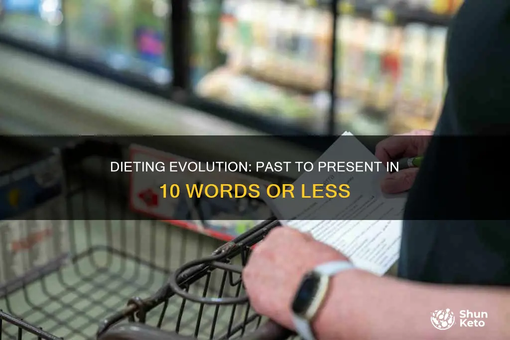 how dieting has changed
