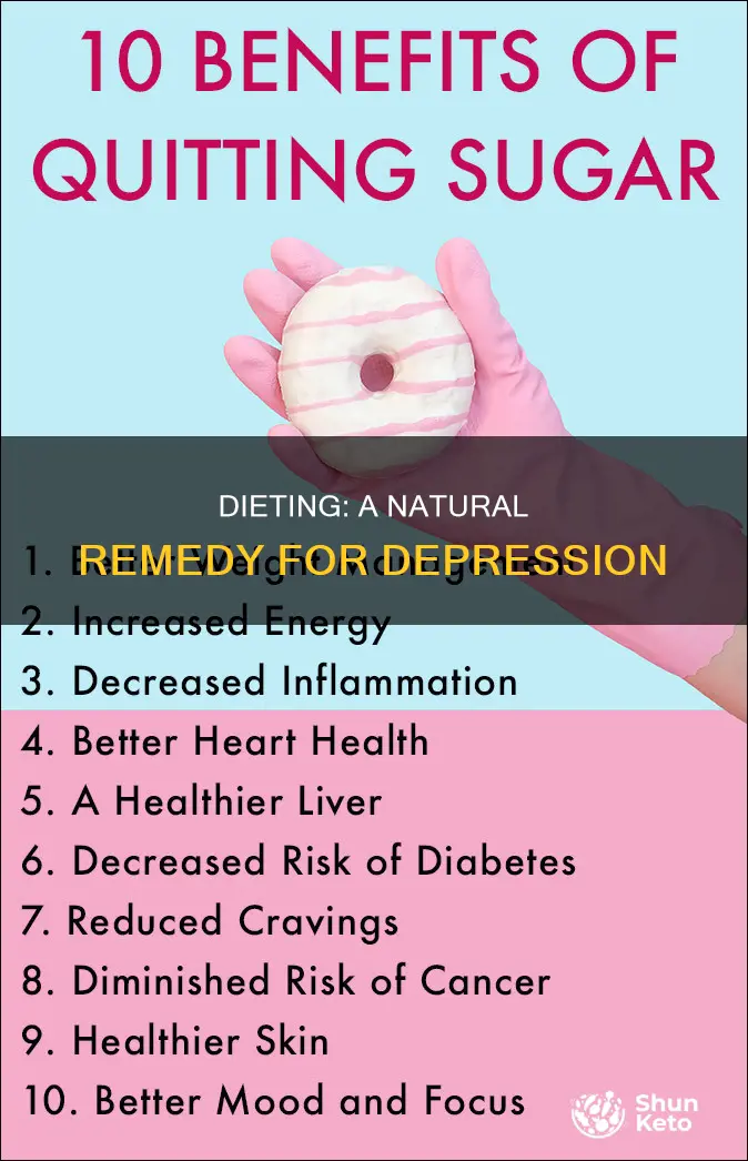how dieting helps depression