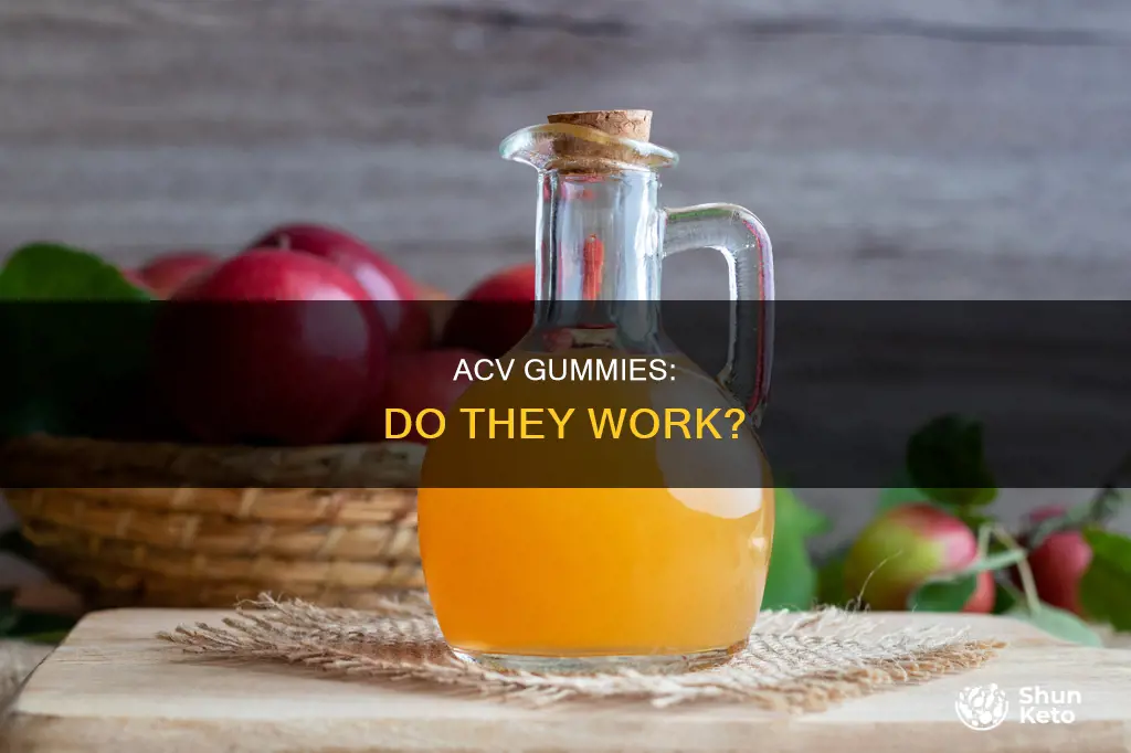 how do acv gummies work