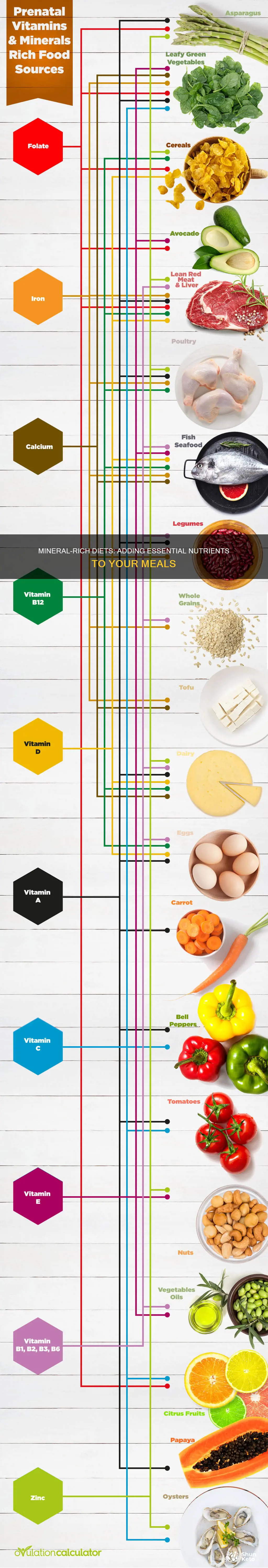 how do i add minerals to my diet
