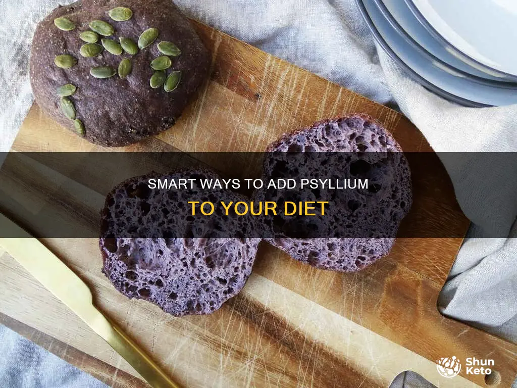 how do i add psyllium to my diet