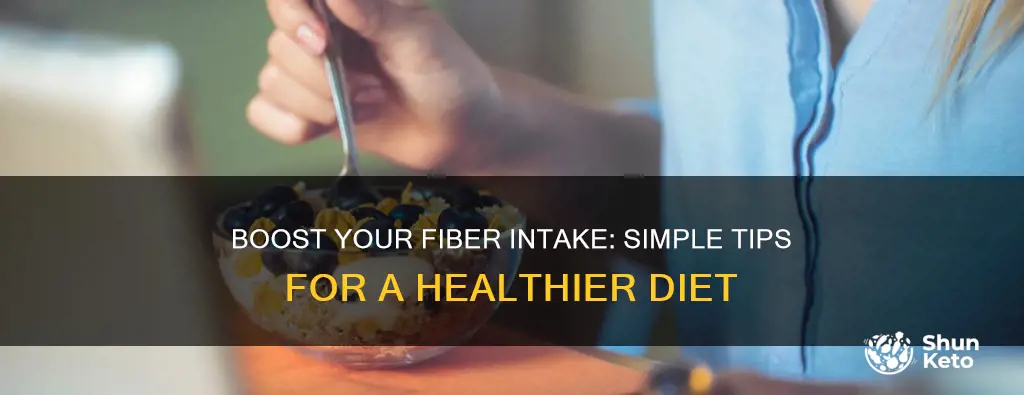 how do i increase fiber in my diet