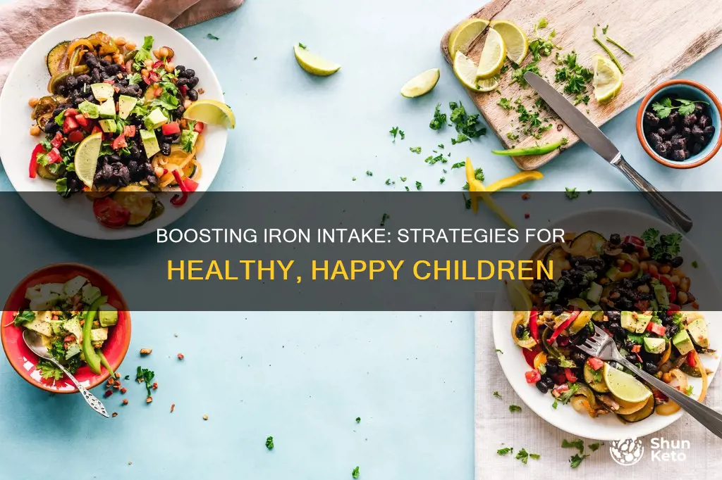 how do i increase iron in my child