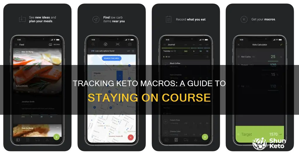 how do I keep track of my macros on keto