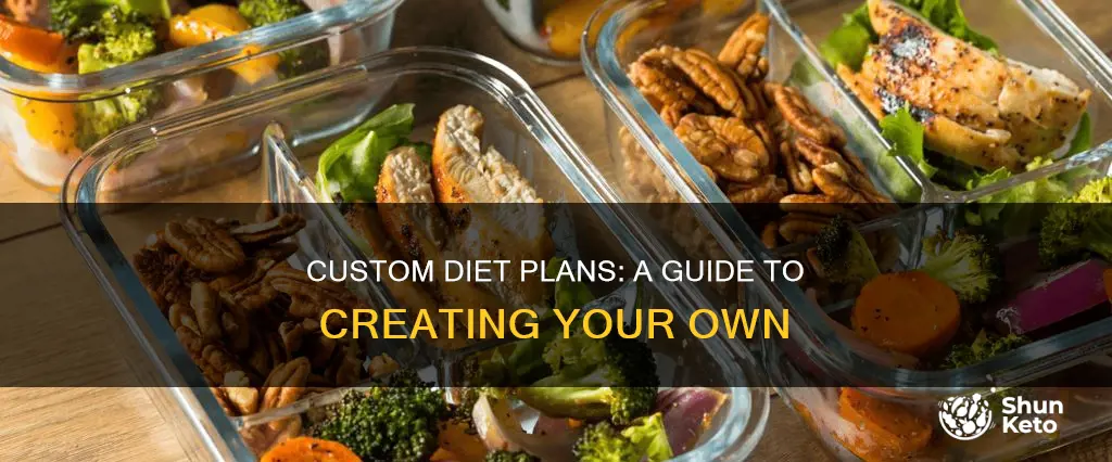 how do i make my own diet plan