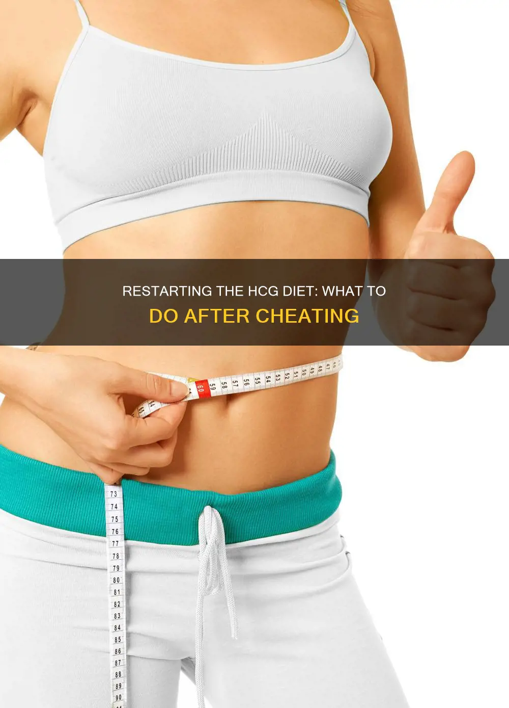 how do i restart hcg diet after cheating