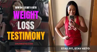 Beginning My Keto Weight Loss Journey: My Testimony