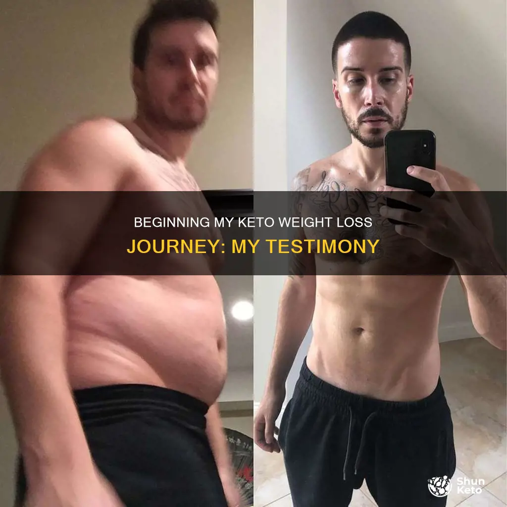 how do i start a keto weight loss testimony