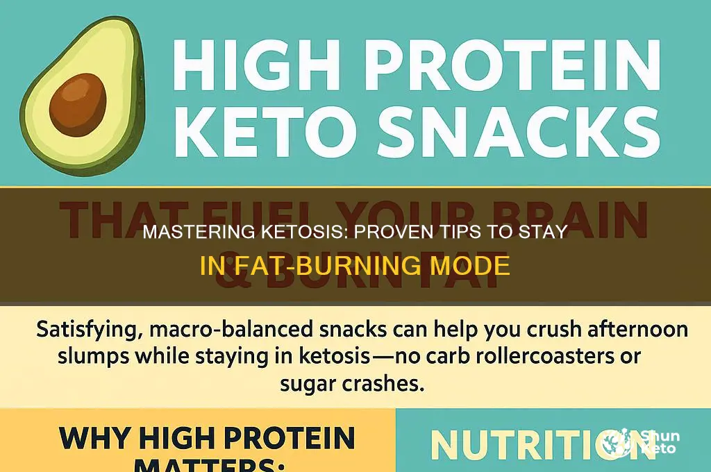 how do i stay in ketosis