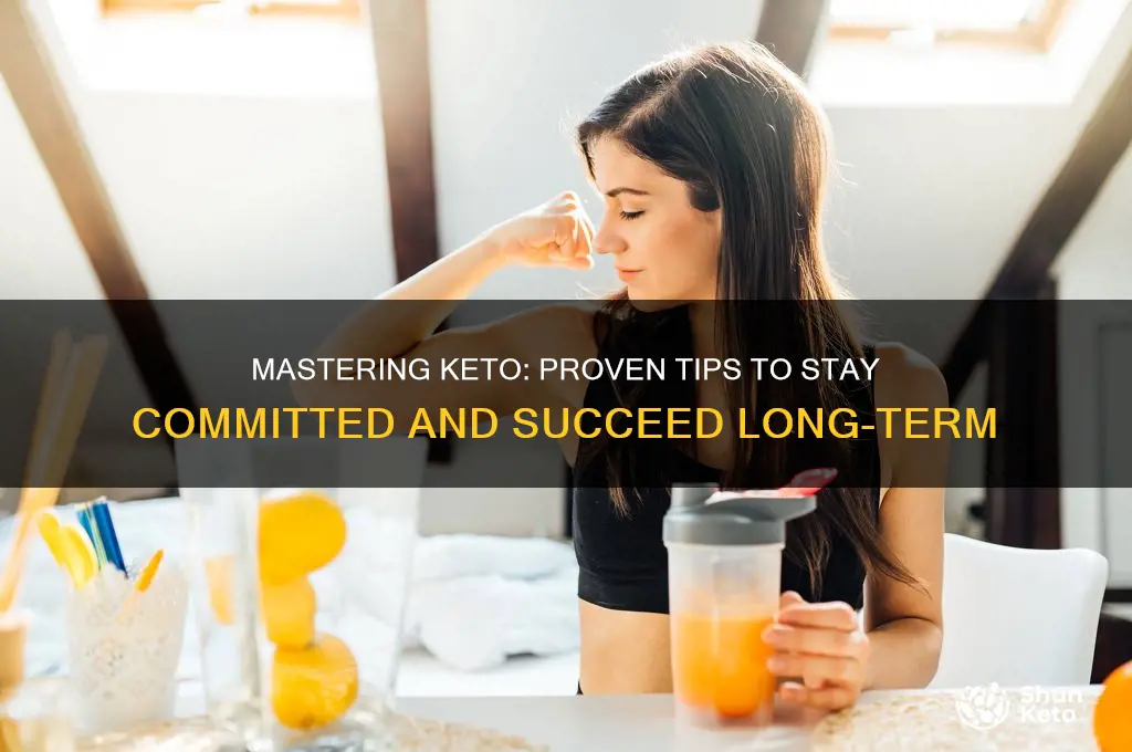 how do i stick to a keto diet