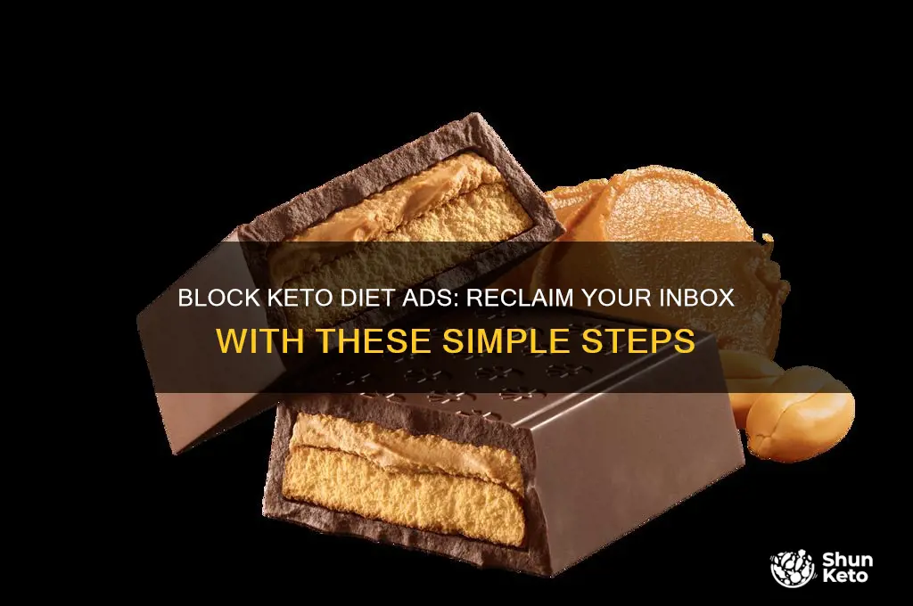 how do i stop keto diet ads from my email