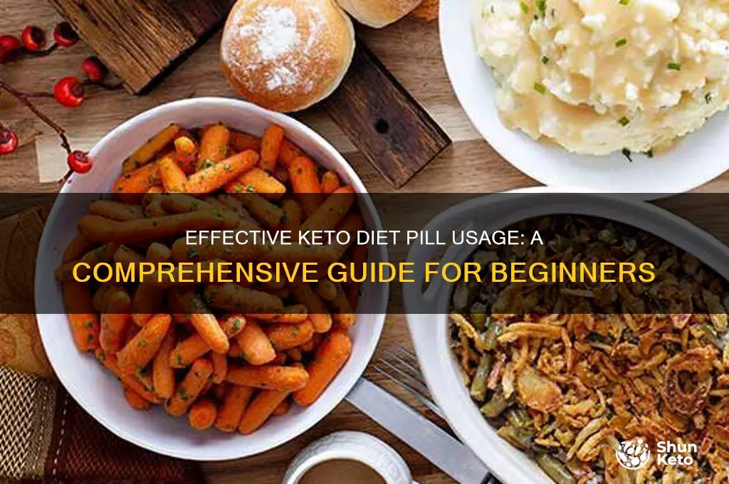 how do i take keto diet pills
