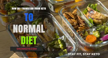 Smoothly Transitioning from Keto to a Balanced Normal Diet Plan