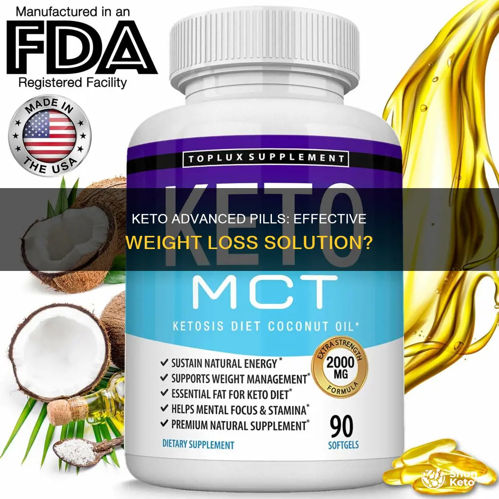 how do keto advanced weight loss pills work