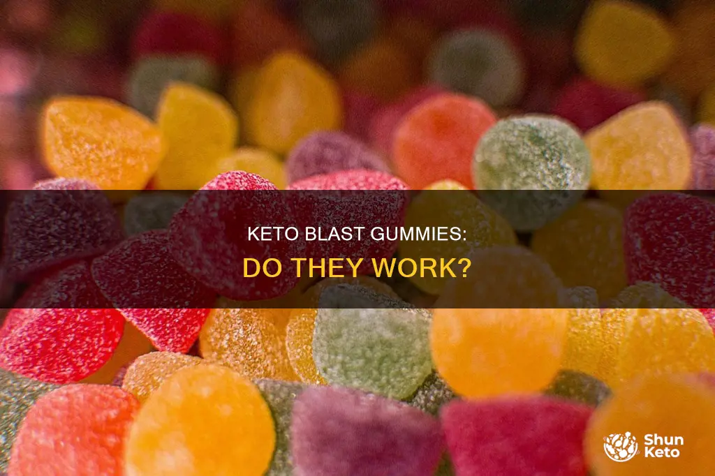 how do keto blast gummies work