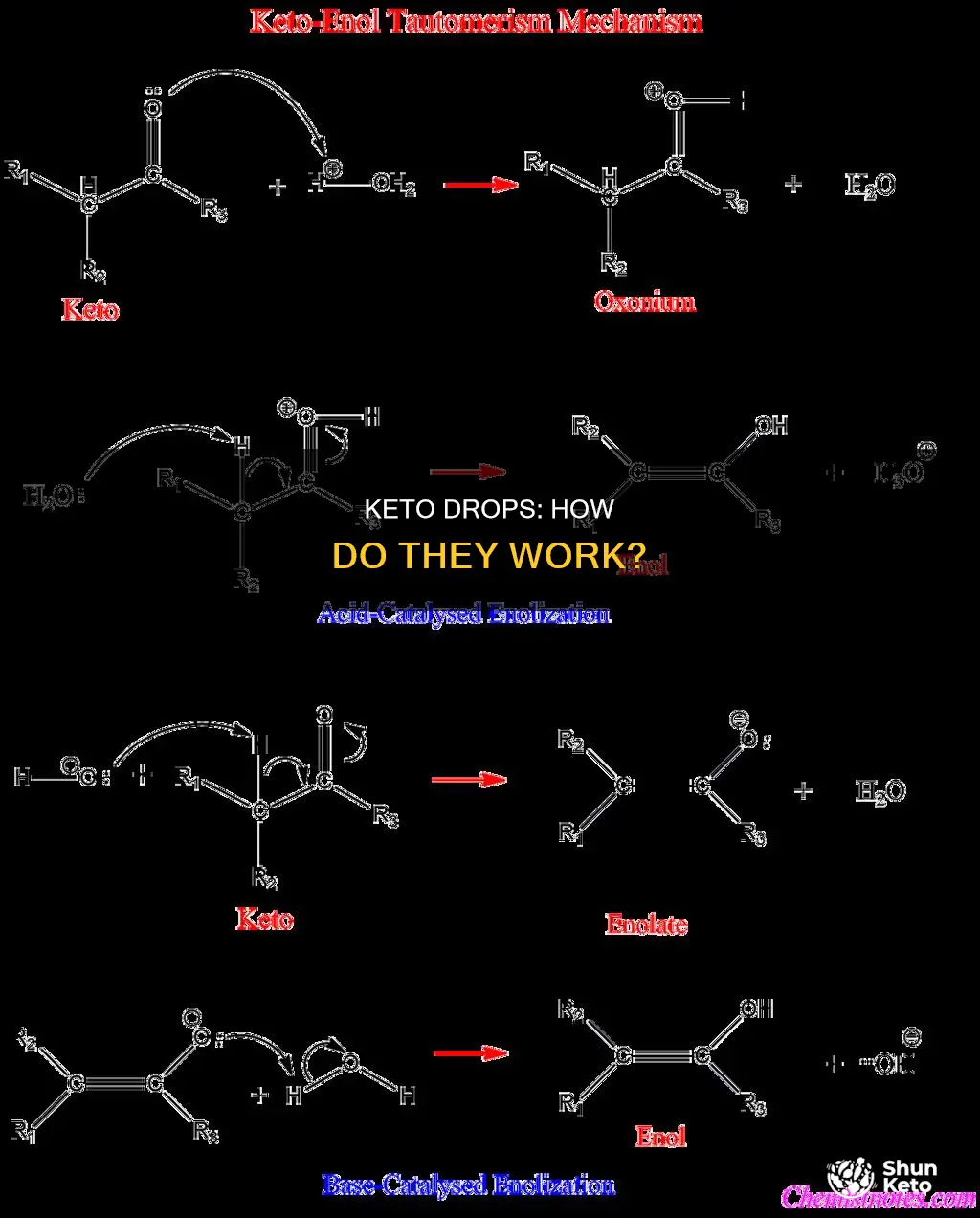 how do keto drops work