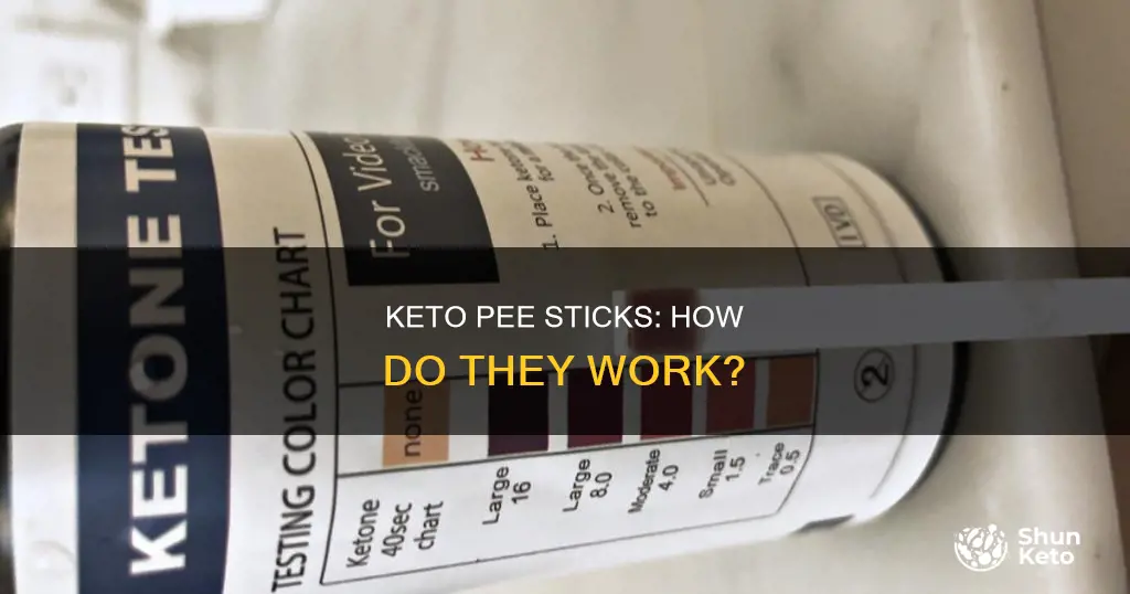 how do keto pee sticks work