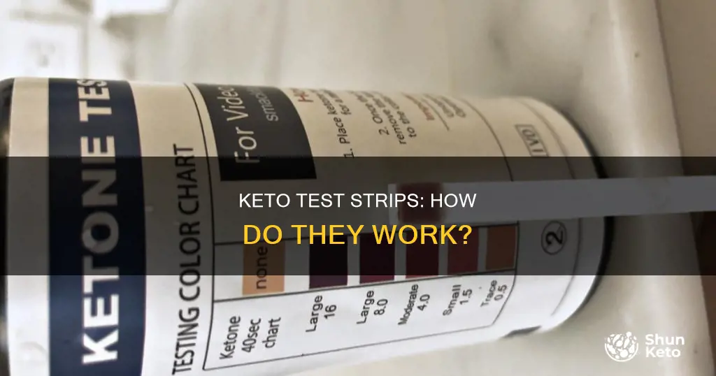 how do keto test strips work