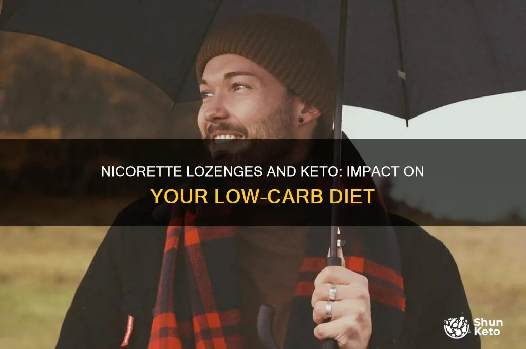 how do nicorette lozingers affect keto diet