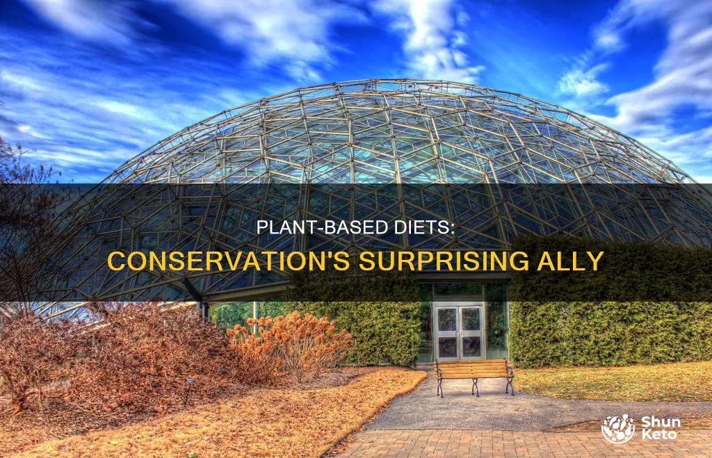 how do plant based diets help conservation