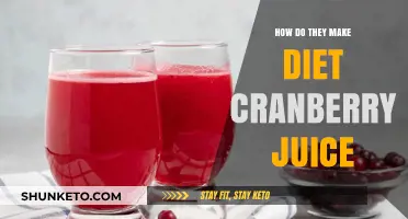 The Making of Diet Cranberry Juice