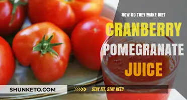 The Making of Diet Cranberry Pomegranate Juice