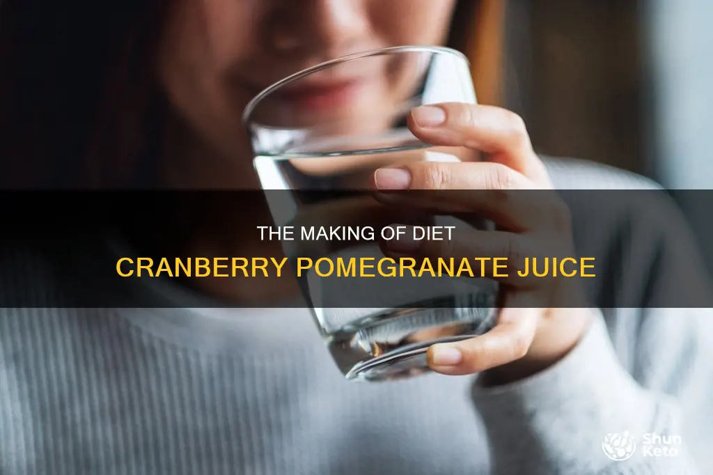 how do they make diet cranberry pomegranate juice