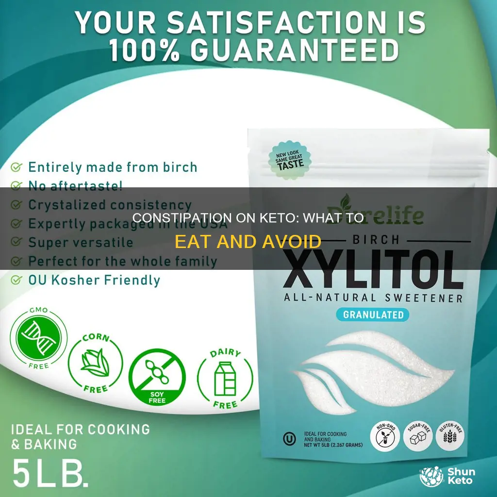 how do you beat constipation on a ketogenic diet