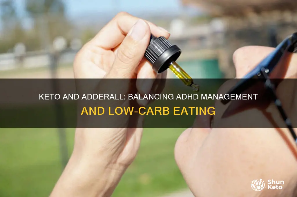 how do you eat keto and take adderall for adhd