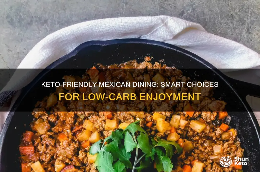 how do you eat keto at a mexican restaurant