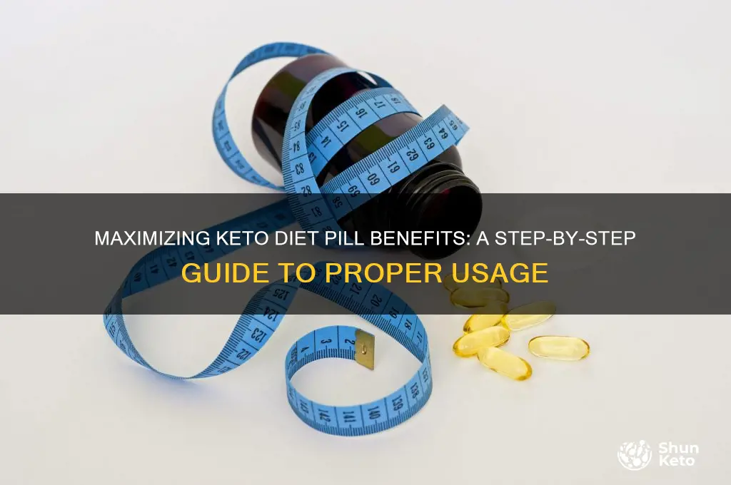how do you eat keto diet pills