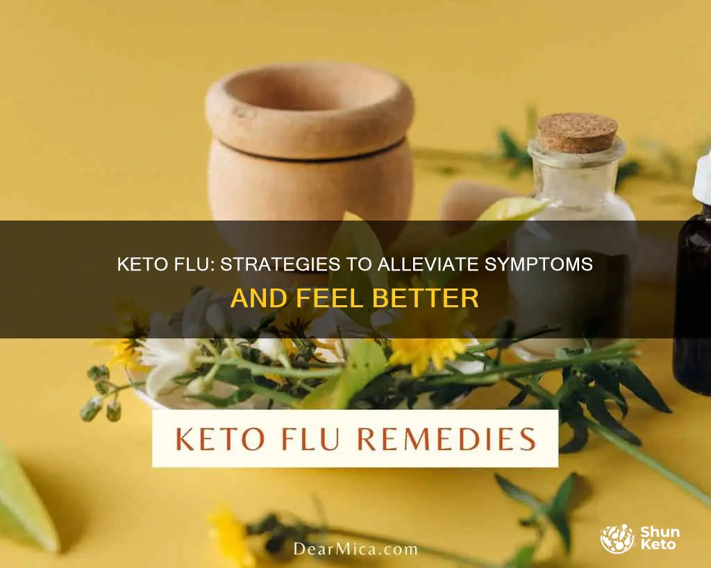 how do you fix the keto flu