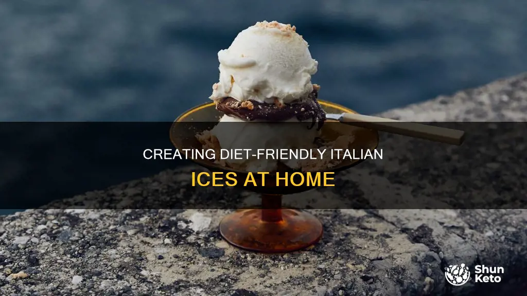 how do you make diet italian ices