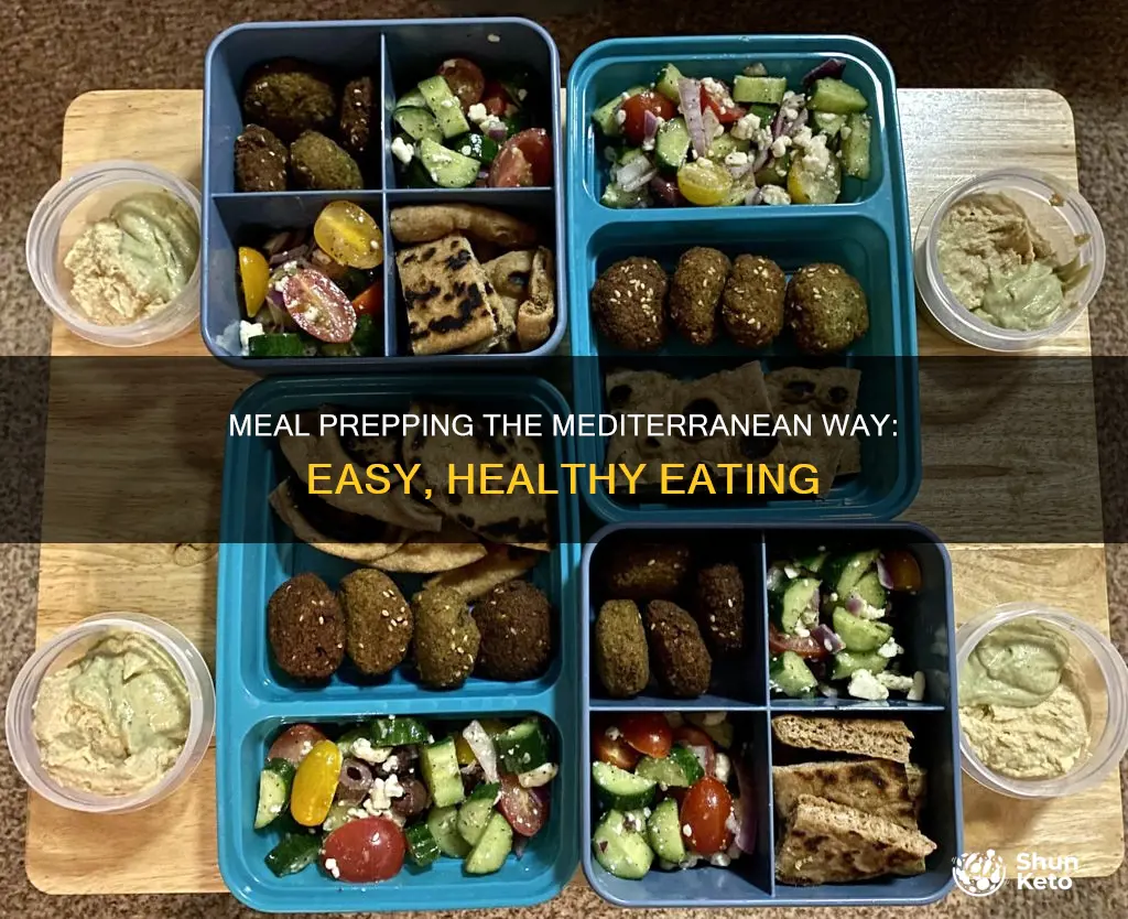 how do you meal prep on the mediterranean diet