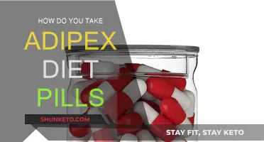 Adipex Diet Pills: How and When to Take Them