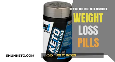 Keto Advanced Weight Loss Pills: How to Take Them?