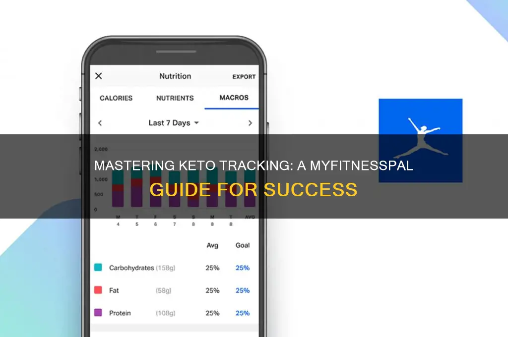 how do you track keto diet on myfitnesspal