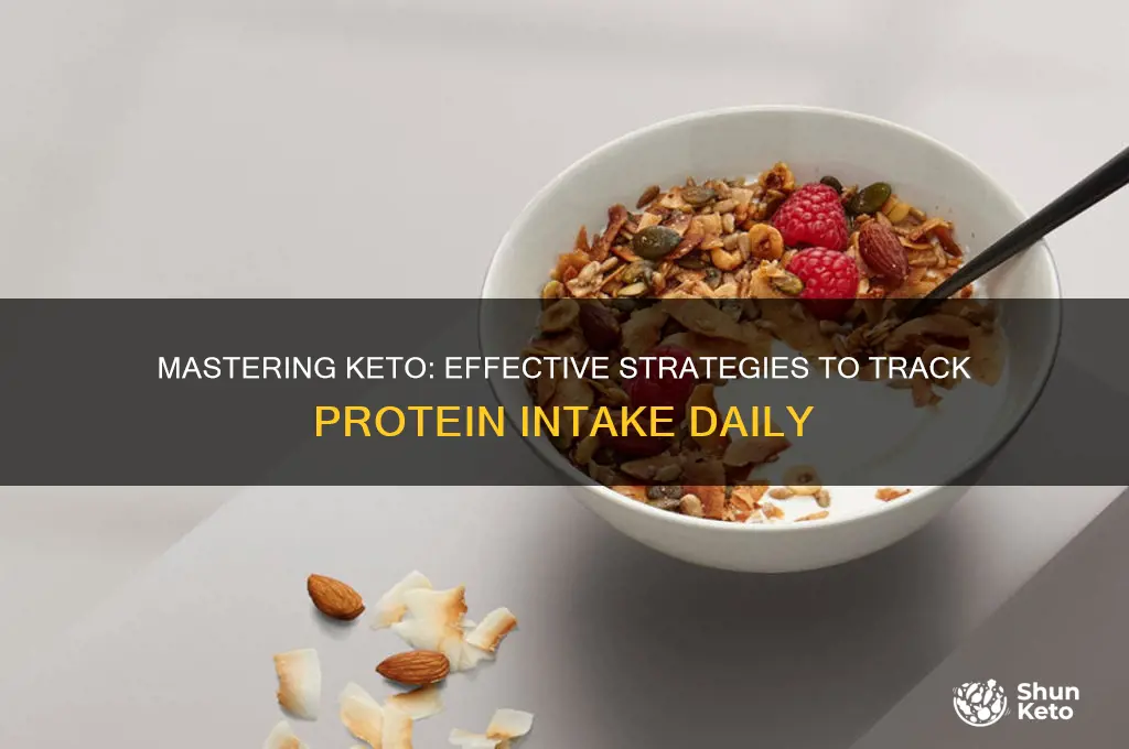 how do you track protein on keto diet